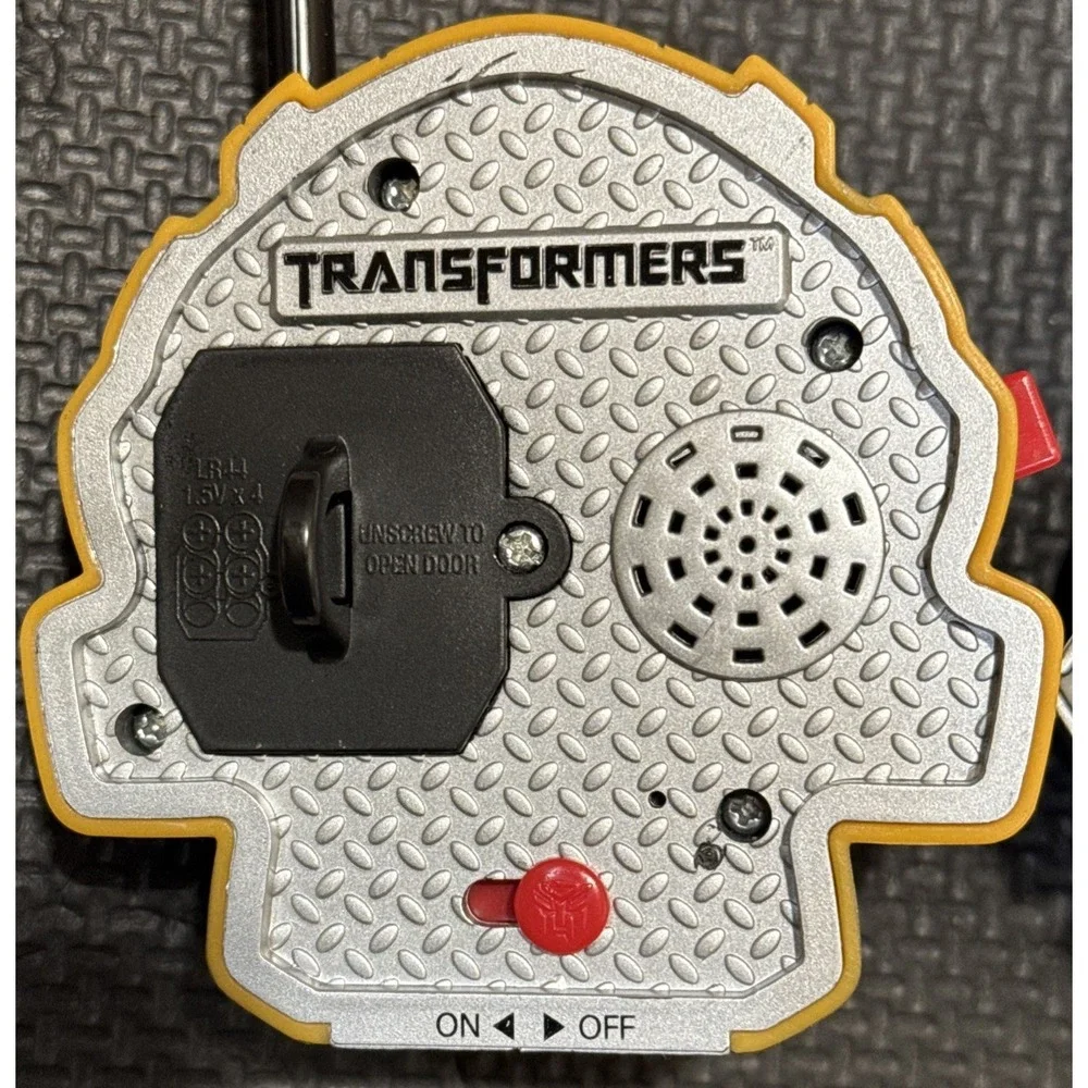 Transformers Walkie Talkie Set Hasbro 2009 Bumblebee | Megatron